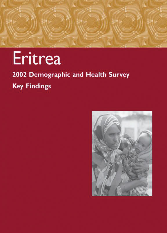 Cover of Eritrea DHS, 2002 - Summary Report (English)