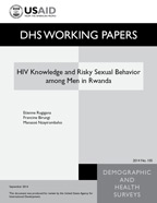 Cover of HIV Knowledge and Risky Sexual Behavior among Men in Rwanda (English)