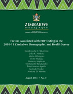 Cover of Factors Associated with HIV Testing in the 2010-11 Zimbabwe Demographic and Health Survey (English)