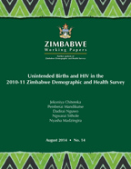 Cover of Unintended Births and HIV in the 2010-11 Zimbabwe Demographic and Health Survey (English)