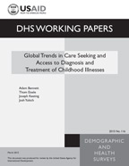 Cover of Global Trends in Care Seeking and Access to Diagnosis and Treatment of Childhood Illnesses (English)