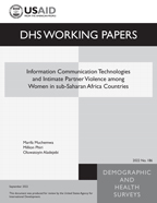 Cover of Information Communication Technologies and Intimate Partner Violence among Women in sub-Saharan Africa Countries (English)